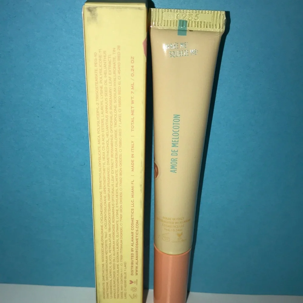 Alamar Cosmetics Colorete Concentrate Liquid Blush Amor De Melocoton NEW